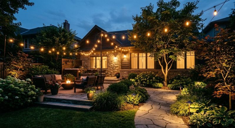 Courtyard Light Installation in Pasadena, CA