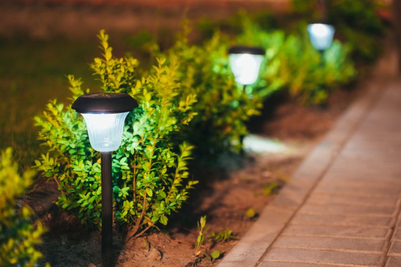 Sidewalk Lighting Installation in Heber City, UT