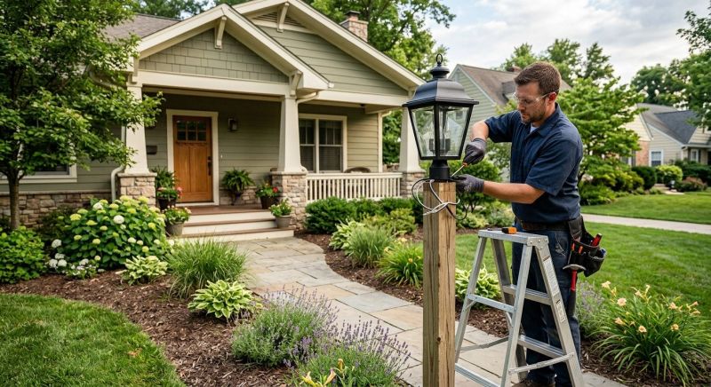 Step Lighting Installation in Overland Park, KS